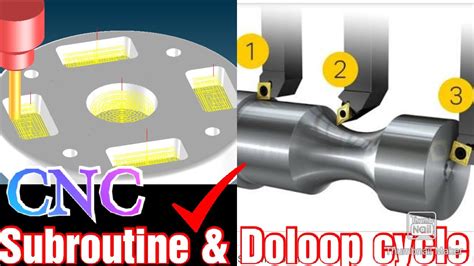 subroutine in cnc part programming|subprogram cnc programming.